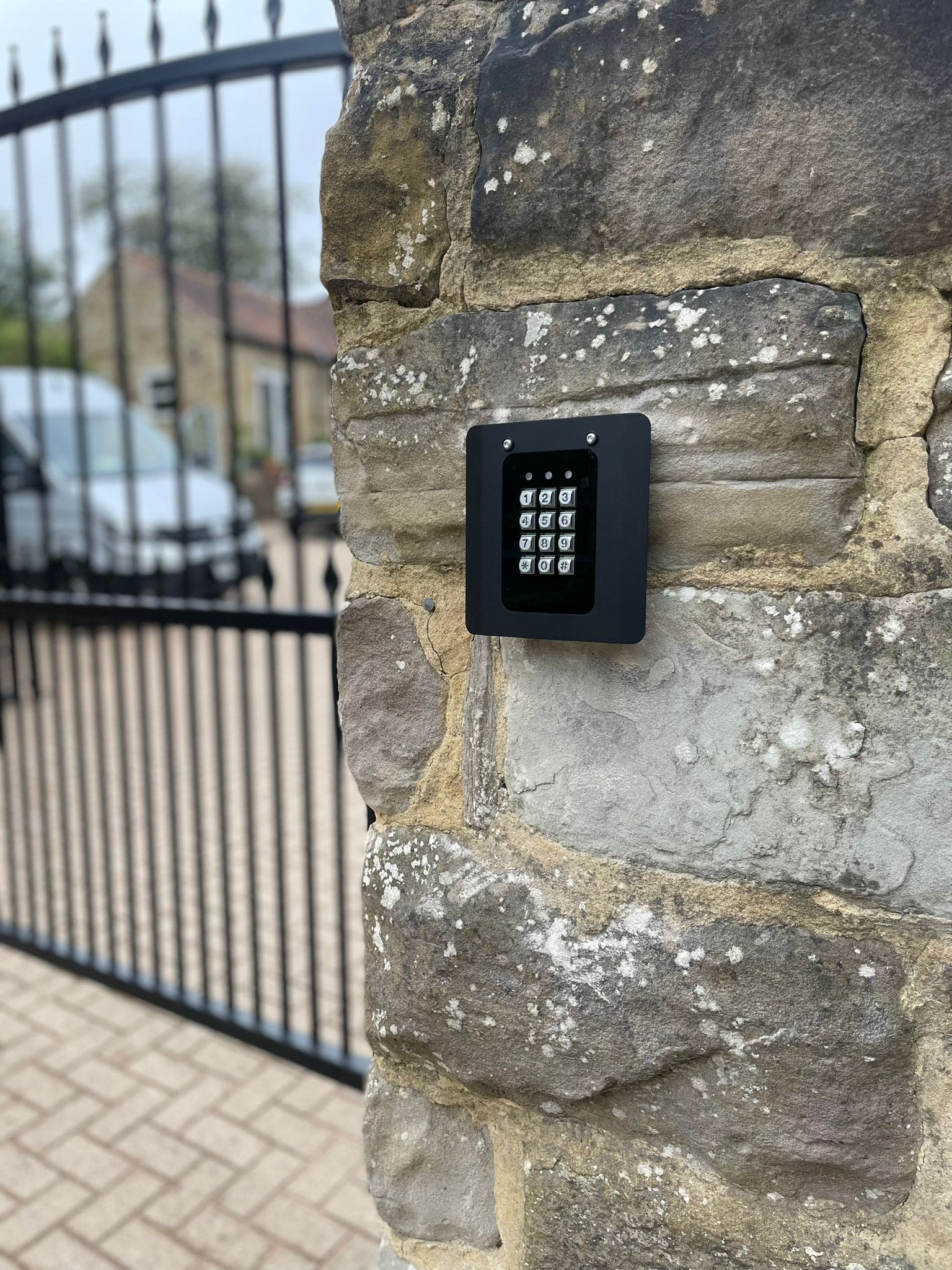 This is an image of an AES keypad.